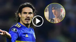 Emanuel Noir y una mensaje a Cavani.