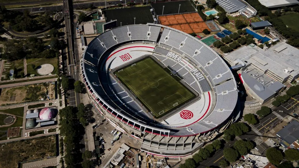 El Estadio Monumental, a punto para el Superclásico. (Foto: Getty)