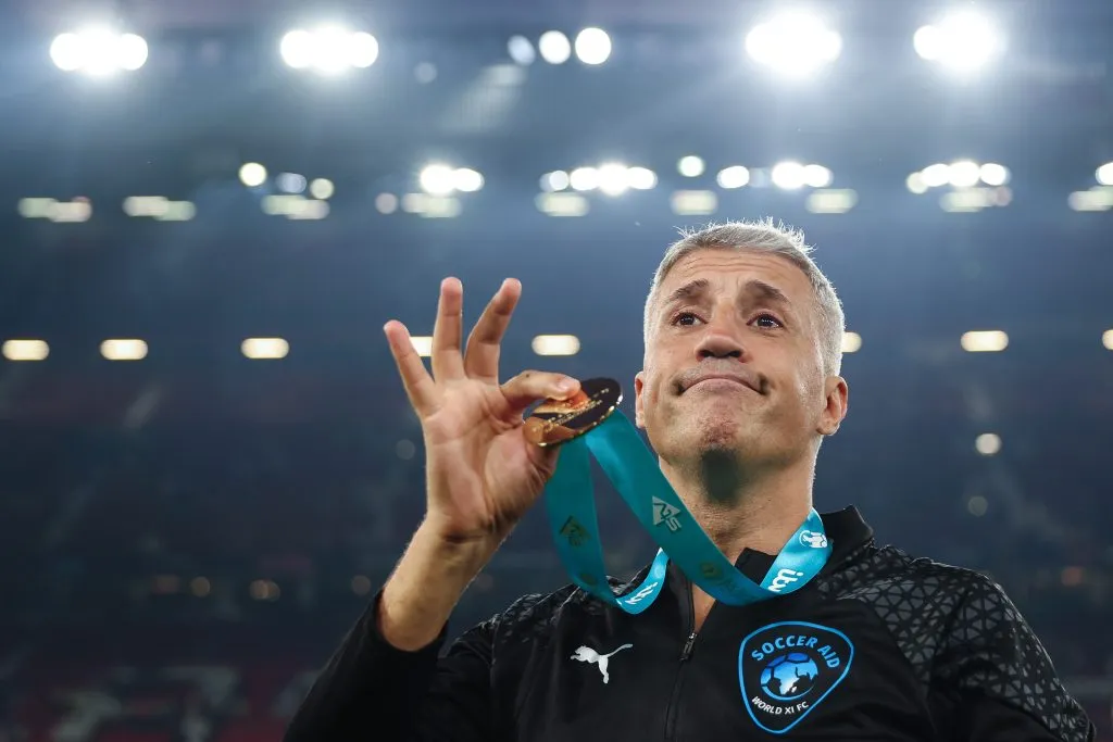 Crespo, el exdelantero de River. (Foto: Getty)