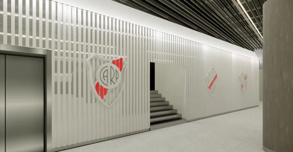 El Hall de los Escudos del Más Monumental. (Foto: Twitter:@JorgeBrito).