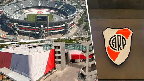 El presidente de River mostró imágenes sobre las remodelaciones en el estadio.