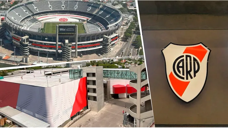 El presidente de River mostró imágenes sobre las remodelaciones en el estadio.