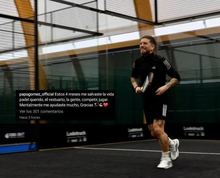 La publicación de Alejandro Gómez. (Foto: Instagram)