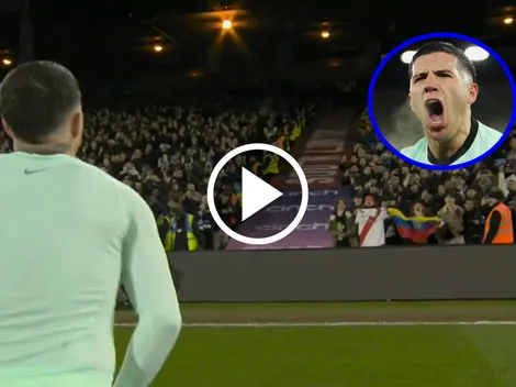 El gesto de Enzo Fernández hacia un hincha de River en la tribuna de Chelsea