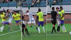 VIDEO | No se vio: Echeverri se plantó y defendió al Colo Barco de las agresiones brasileñas