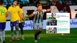 Gondou girta el tanto del triunfo.