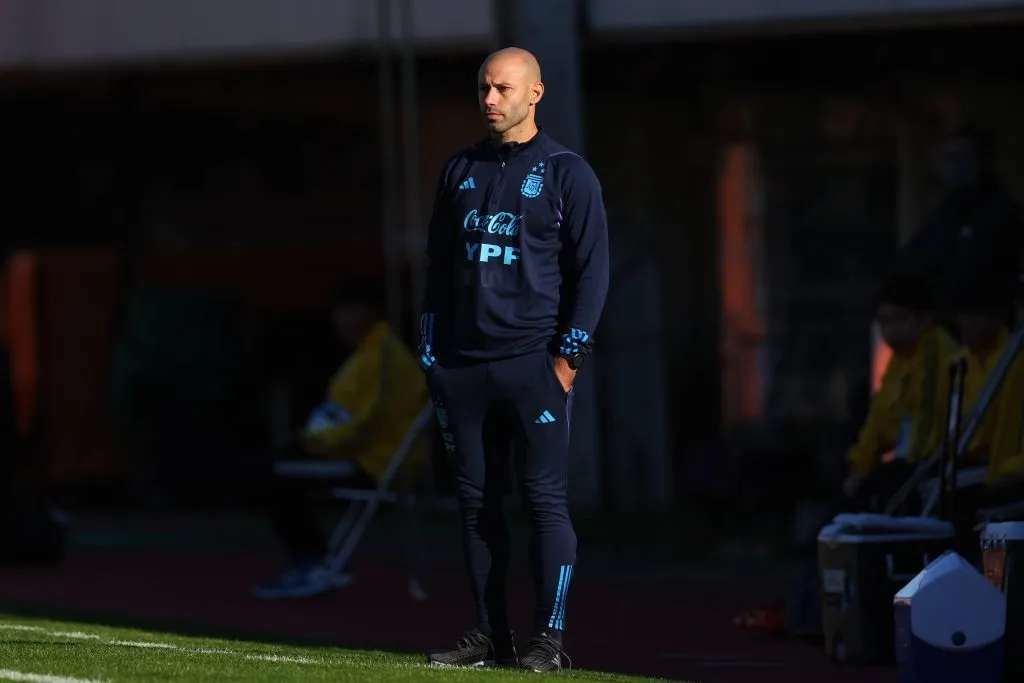 Javier Mascherano, DT de la Selección Argentina. (Foto: Getty)