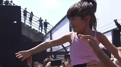 La pequeña niña que enterneció a todos.