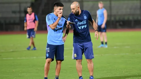 Mascherano tendría definido el once ante Brasil.