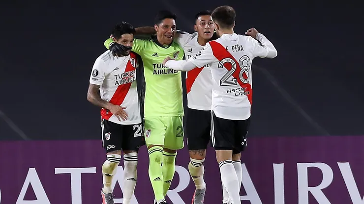 Casco, Enzo Pérez, Lecanda y Peña Biafore.