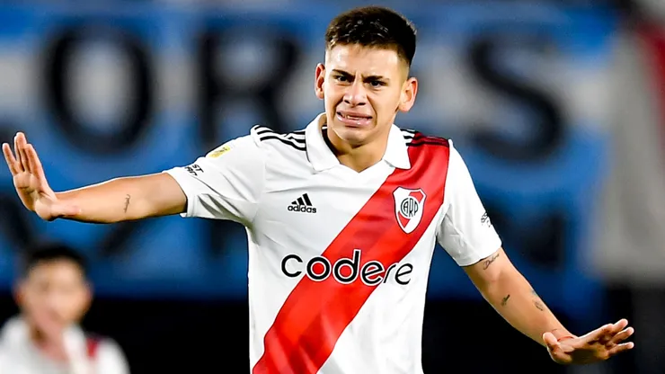 Echeverri puede estar presente en el Superclásico.