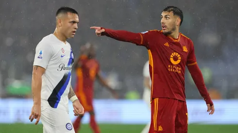 Lautaro Martínez y Leandro Paredes tuvieron dos cruces fuertes en el Roma vs. Inter.