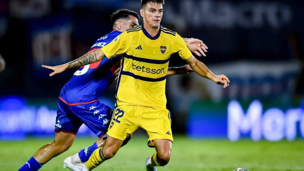 Kevin Zenón empieza a ilusionar a los hinchas de Boca (Getty Images).