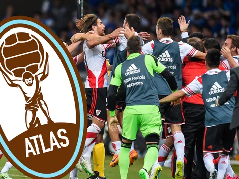 El campeón de América con River que podría jugar en Atlas: "Está entusiasmado"