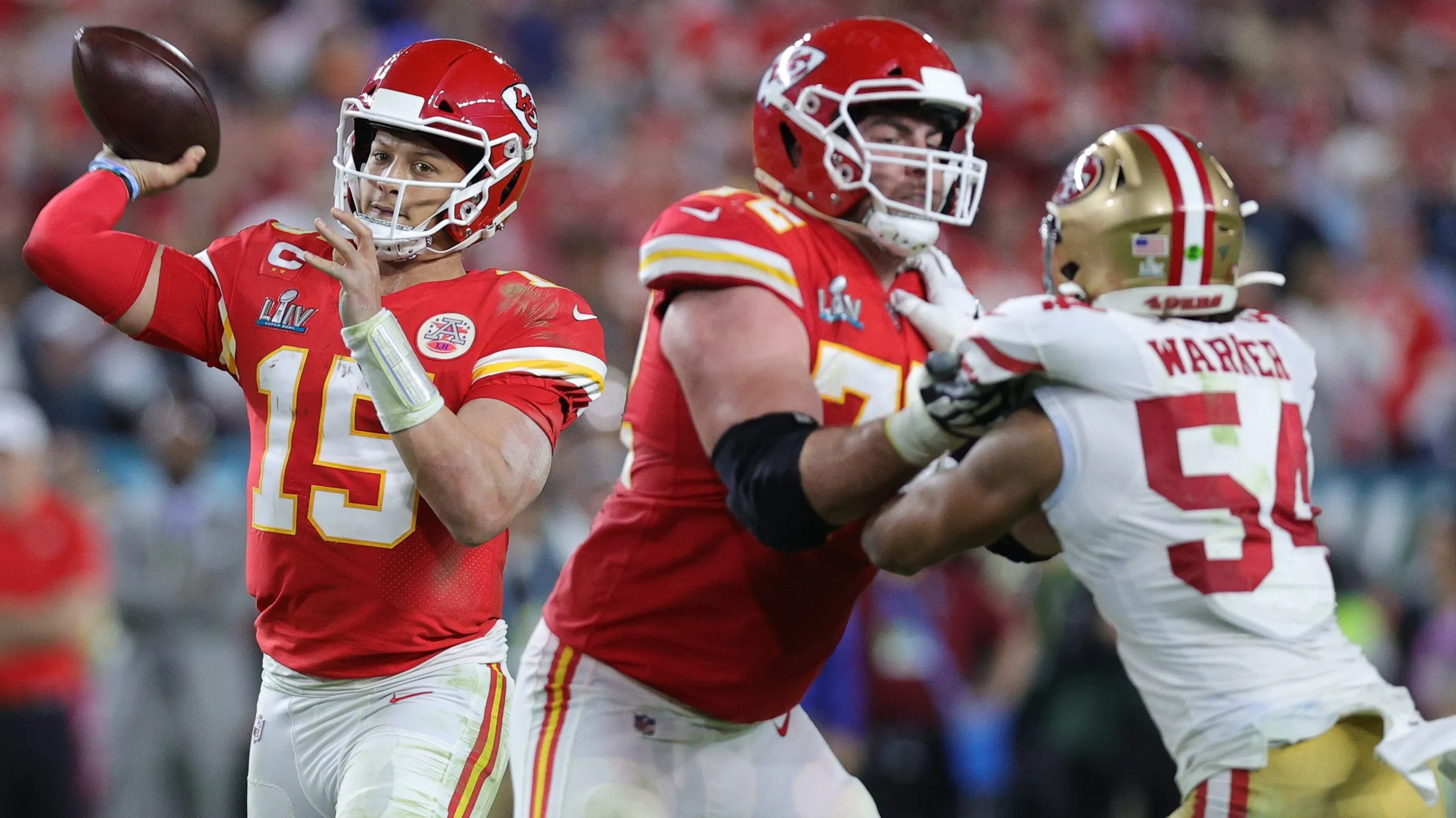 Chiefs y 49ers se enfrentaron en el Super Bowl de 2020, donde Kansas City remontó épicamente. (Getty)