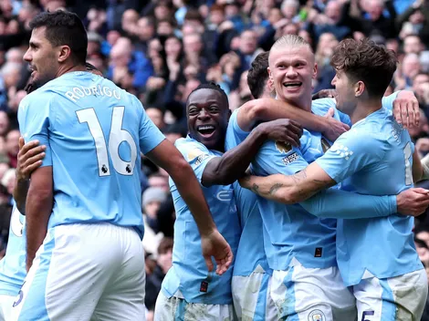 Haaland le dio el triunfo y la punta de la Premier League a Manchester City