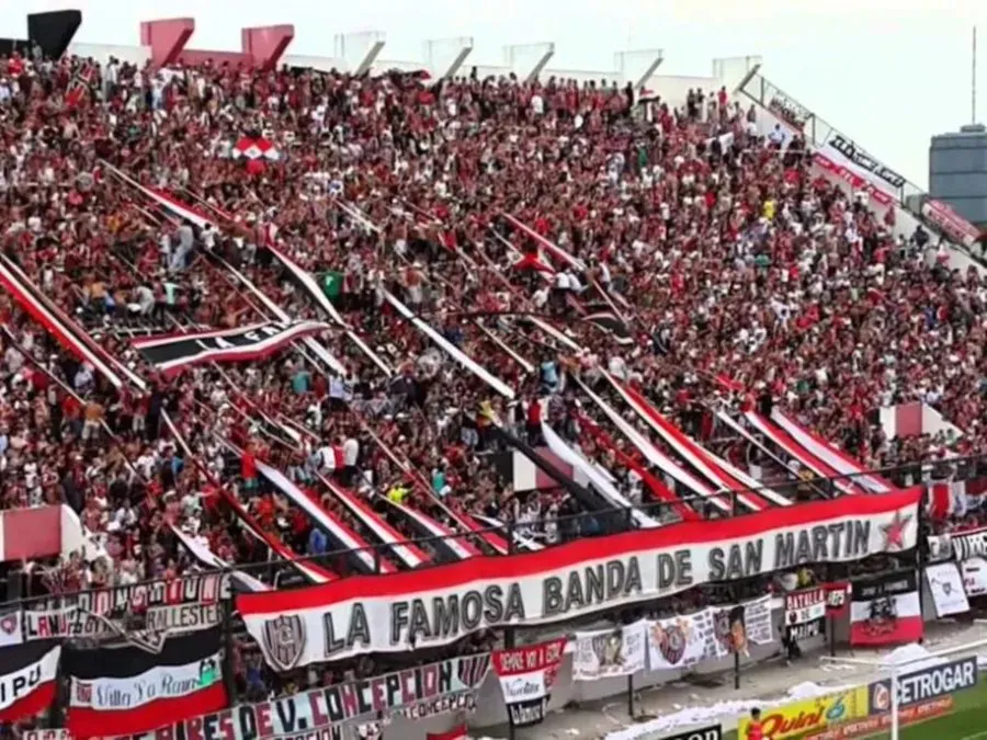 La popular de Chacarita, donde se produjeron los incidentes.