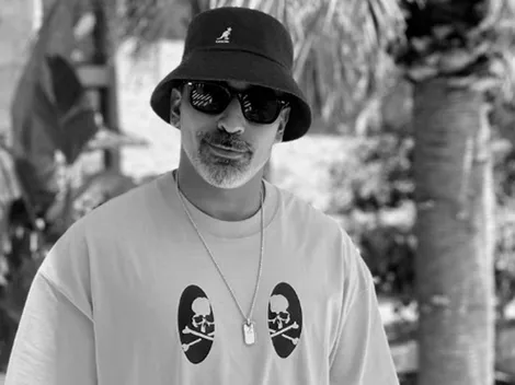 Con guiño a San Lorenzo, Lavezzi volvió a utilizar su cuenta de Instagram