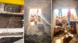 El Canalla compartió en sus redes un descubrimiento en sus obras.