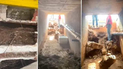 El Canalla compartió en sus redes un descubrimiento en sus obras.