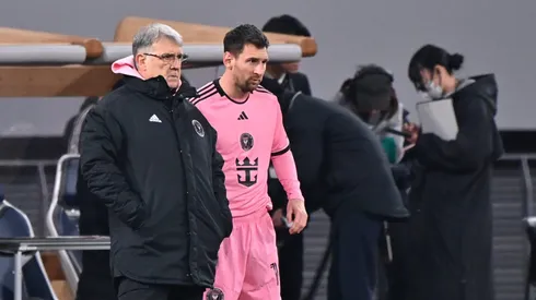 El DT explicó por qué Messi jugó en Japón y no en China.