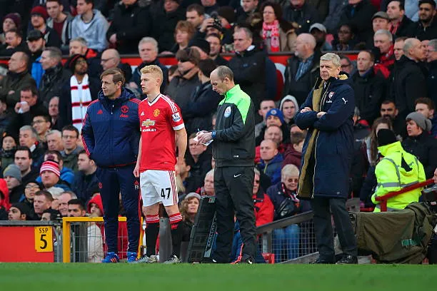 James Weir sólo jugó un minuto con la camiseta del Manchester United  (Photo by Matthew Ashton – AMA/Getty Images)