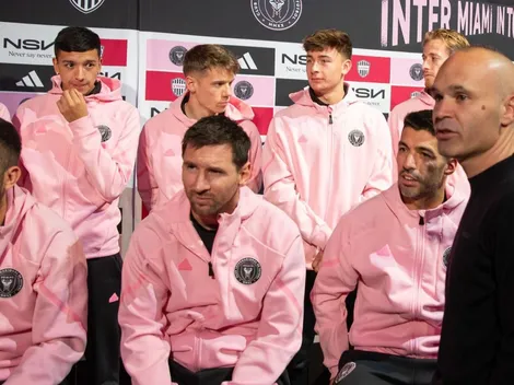 La foto oficial del reencuentro entre Messi, Iniesta y compañía