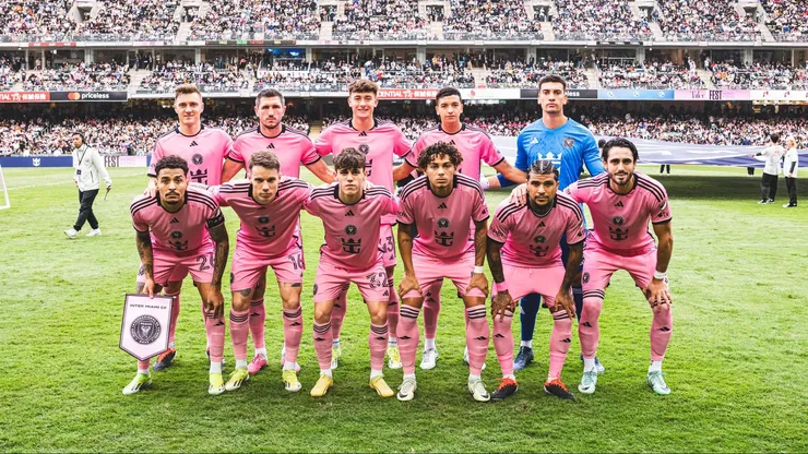 Inter Miami choca contra el Vissel Kobe de Japón en el Estadio Nacional de Tokio.