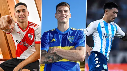 Tres grandes ocupan los primeros lugares del podio.