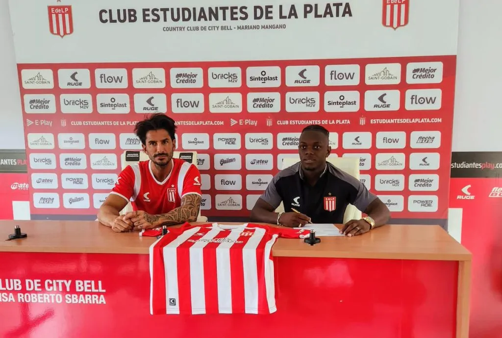 Edwuin Cetré, refuerzo de Estudiantes.