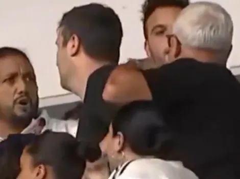 El tenso momento que vivieron los familiares de los jugadores argentinos