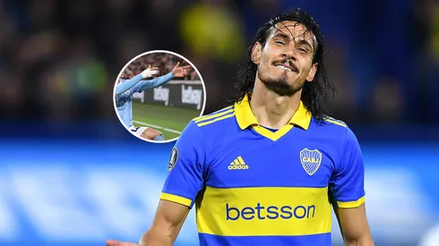 La celebración que le copiaron a Cavani