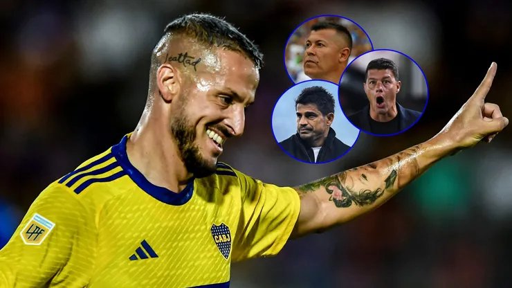 Benedetto se acordó de los anteriores DT de Boca.