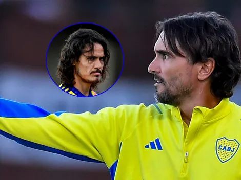 ¿Boca recupera a Cavani? Martínez habló sobre los plazos de su vuelta