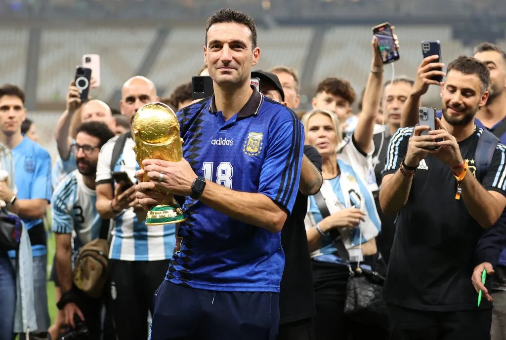 Scaloni con camiseta de Malasia 1997. (Foto: Getty)