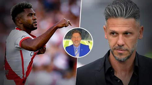 Demichelis ahora dijo que Borja es el mejor 9 del país.