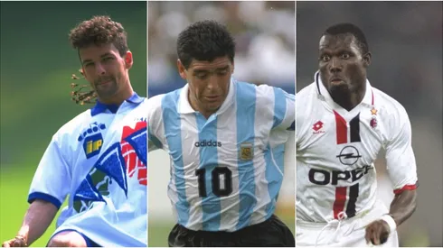 El Divino, Diego y Weah.