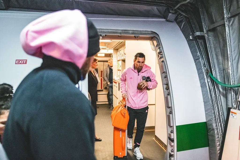 Inter Miami ya aterrizó en Japón. (Foto: Getty).