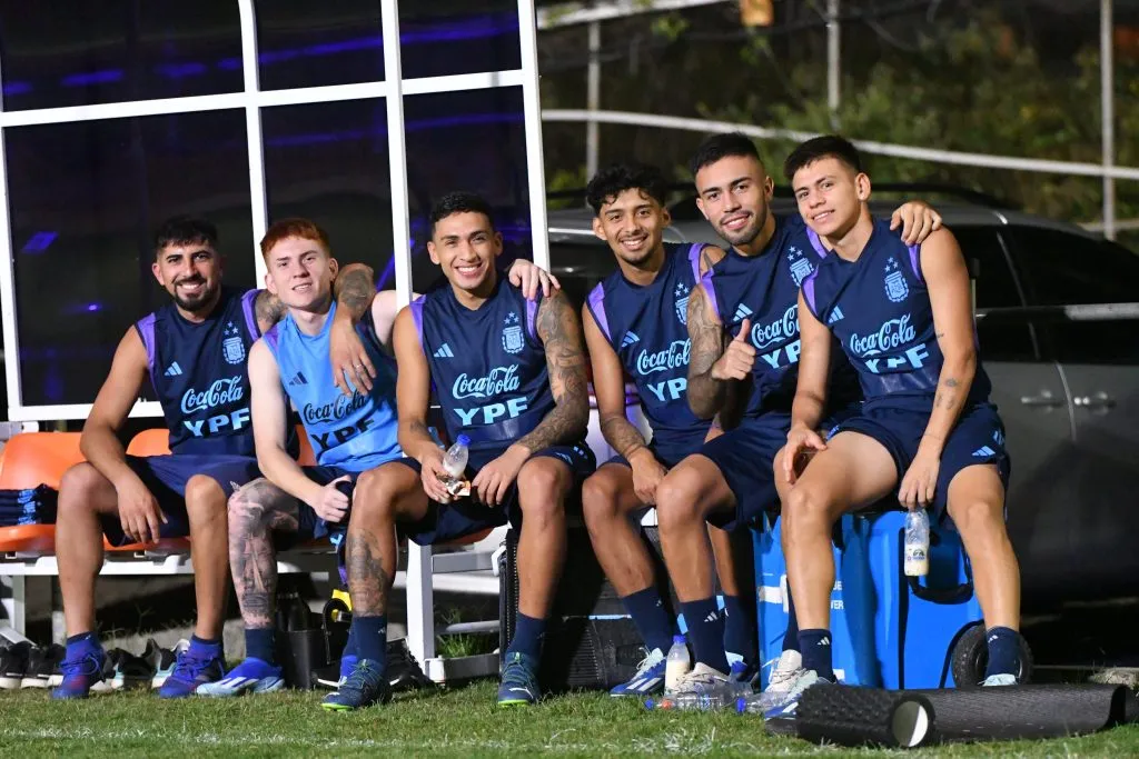 Ambiente distendido en la Selección Argentina. (Foto: @Argentina).