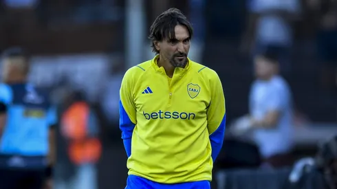 Diego Martínez, DT de Boca.