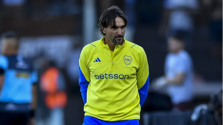 Diego Martínez, DT de Boca.