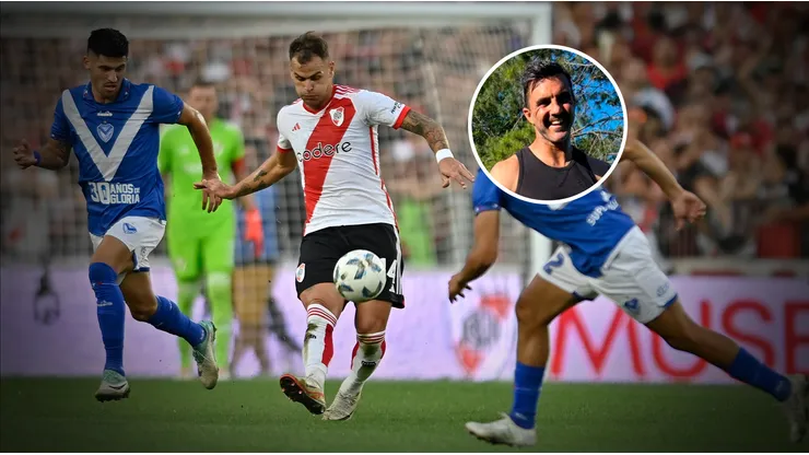 Cubero fue criticado por los hinchas de Vélez tras la goleada ante River.