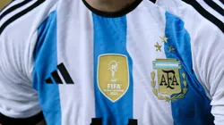 La camiseta de la Selección Argentina.