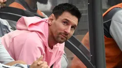 Lionel Messi tendría solo una inflamación en el aductor, por lo que llegaría al debut del Inter Miami en la MLS. Getty Images.