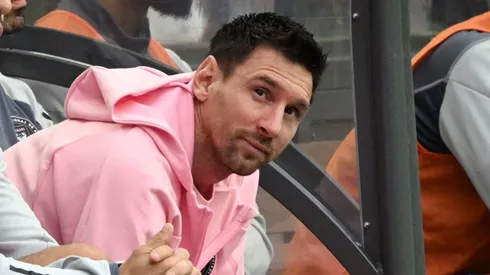 Lionel Messi tendría solo una inflamación en el aductor, por lo que llegaría al debut del Inter Miami en la MLS. Getty Images.