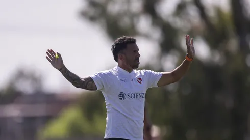 Carlos Tevez, entrenador de Independiente
