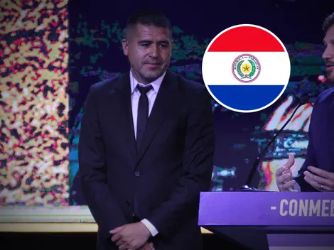 Juan Román Riquelme y un viaje fugaz a Paraguay, ¿a qué fue?
