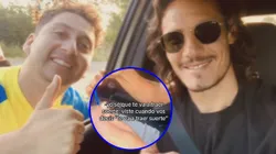 A Cavani le llegó un amuleto para que termine con su sequía goleadora.