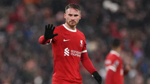 Alexis Mac Allister, de gran presente en los Reds.