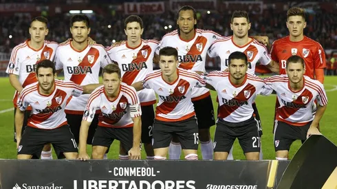 La formación de River ante DIM por la Libertadores 2017.